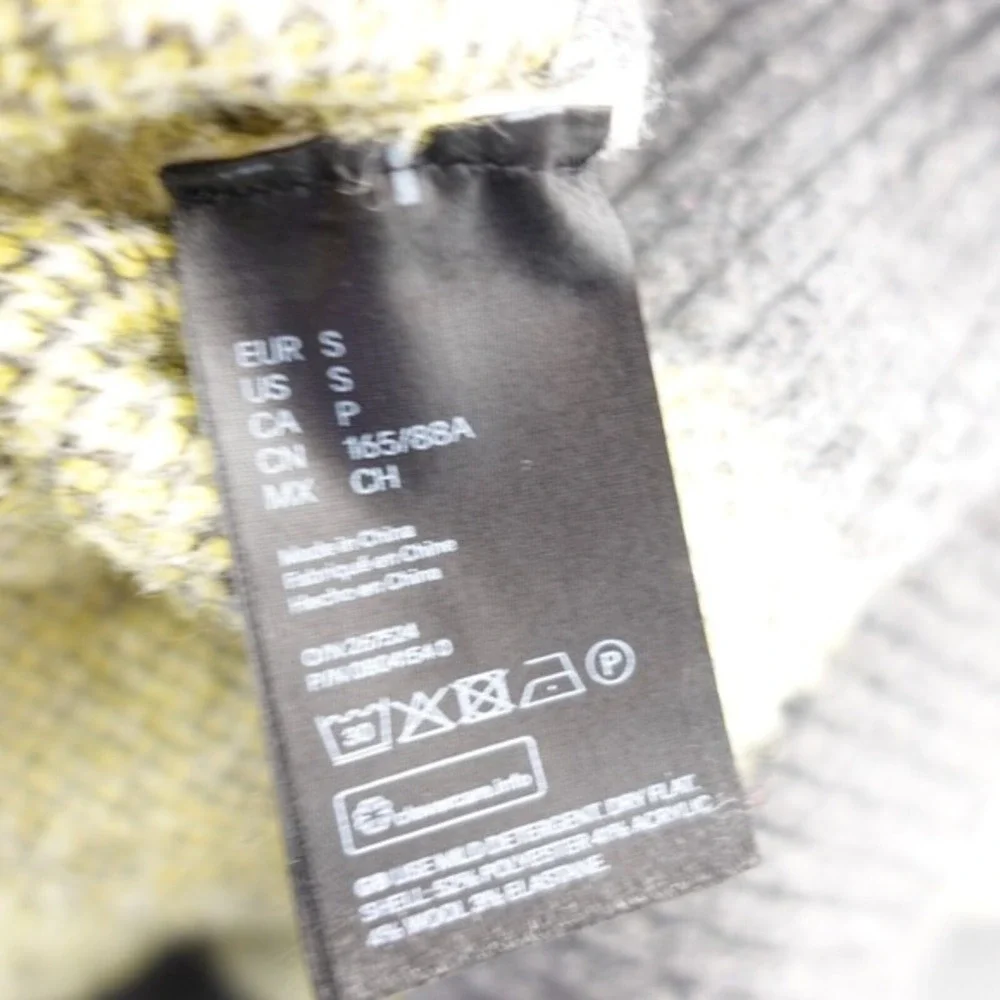 PRINGLE OF SCOTLAND x H&M Sweater Small Argyle Scottish Wool Roll Oversize Tunic - Picture 12 of 13